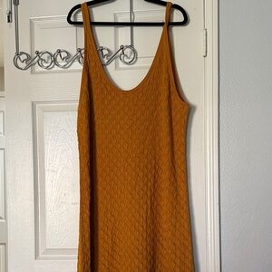 Treasure & Bond Textured Amber Mini Dress